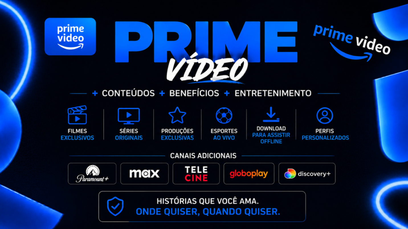Prime Video + Canais — Produto Demo